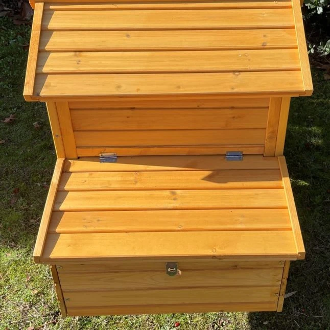 Poulailler Bréda S 1 à 2 Poules Toit Bois 11 Poulailler Bréda S 1 à 2 Poules Toit Bois – Image 9