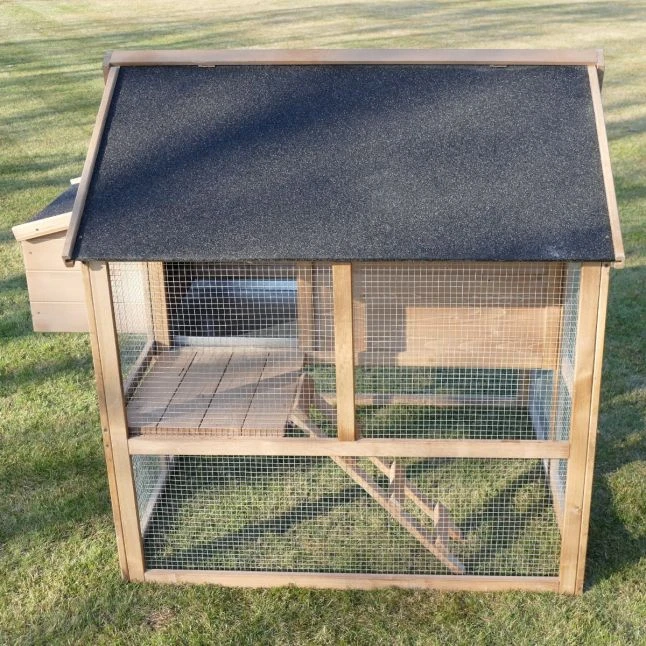 Poulailler Plymouth Toit Shingle Ouvrant 4 à 6 Poules Bois FSC 6 Poulailler Plymouth Toit Shingle Ouvrant 4 à 6 Poules Bois FSC – Image 4