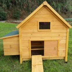 Poulailler Cémani L Toit Shingle Vert 4 à 6 Poules