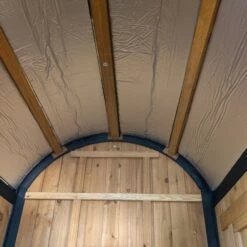 Poulailler Finlandais Toit Tôle Isolé Ouvrable 4 à 8 Poules -Poulaillers poulailler finlandais toit tole isole 4 a 8 poules interieur toiture