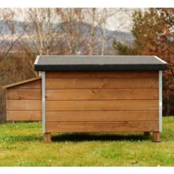 Poulailler Houdan XL Toit Shingle Noir 6 Poules Epicéa FSC 16 Poulailler Houdan XL Toit Shingle Noir 6 Poules Epicéa FSC -Poulaillers poulailler houdan bois fsc arriere 1