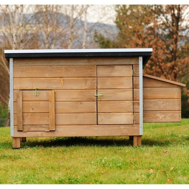 Poulailler Houdan XL Toit Shingle Noir 6 Poules Epicéa FSC 4 Poulailler Houdan XL Toit Shingle Noir 6 Poules Epicéa FSC – Image 2