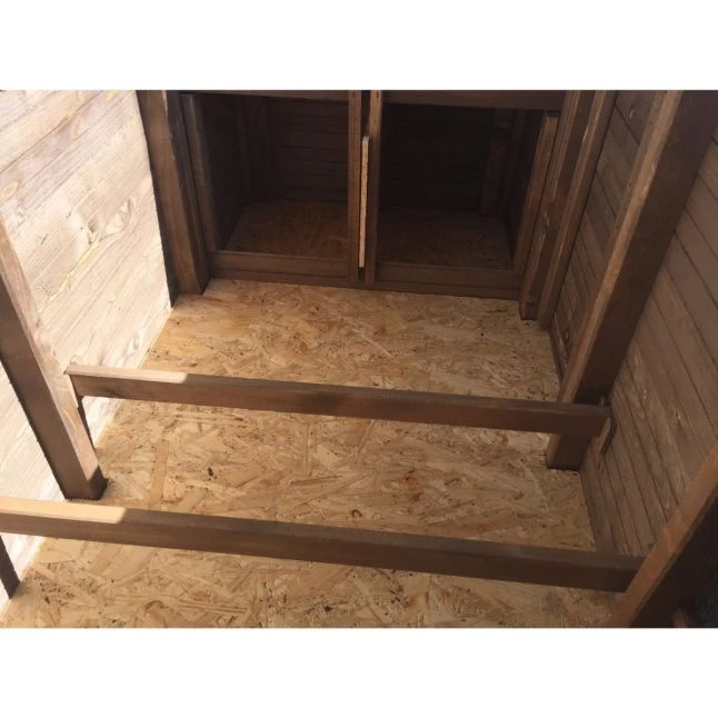 Poulailler Houdan XL Toit Shingle Noir 6 Poules Epicéa FSC 10 Poulailler Houdan XL Toit Shingle Noir 6 Poules Epicéa FSC – Image 8