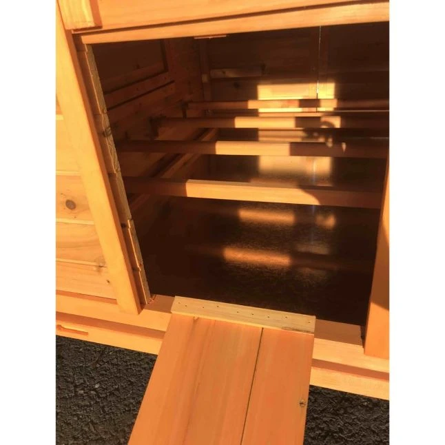 Poulailler Cémani XL Toit Shingle Noir 6 à 10 Poules 6 Poulailler Cémani XL Toit Shingle Noir 6 à 10 Poules – Image 4