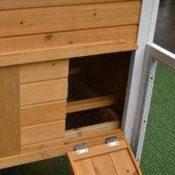 Poulailler Toit Renforcé S Toit Plastique 4 à 6 Poules -Poulaillers poulailler toit renforce s 4 a 6 poules detail entr e