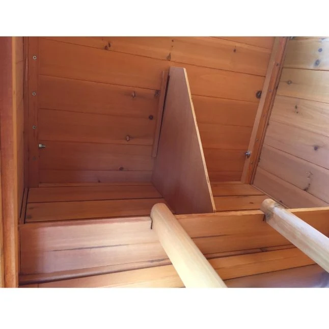 Poulailler Farmer L Toit En Tôle Ouvrant 4 à 6 Poules Bois FSC 13 Poulailler Farmer L Toit En Tôle Ouvrant 4 à 6 Poules Bois FSC – Image 11