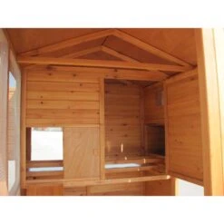 Poulailler Gaulois II Toit Shingle 6 à 10 Poules -Poulaillers poulailler gaulois ii interieur parc 1