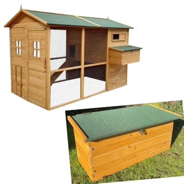 Poulailler Gournay Toit Shingle 10 à 12 Poules Avec Deux Pondoirs 3 Poulailler Gournay Toit Shingle 10 à 12 Poules Avec Deux Pondoirs