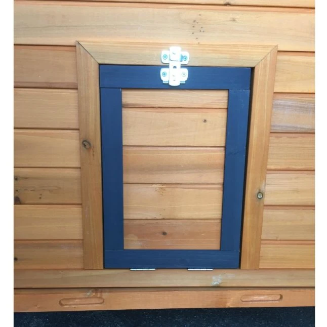 Poulailler Sussex L Toit Shingle Noir Ouvrant 4 à 6 Poules Bois FSC 6 Poulailler Sussex L Toit Shingle Noir Ouvrant 4 à 6 Poules Bois FSC – Image 4