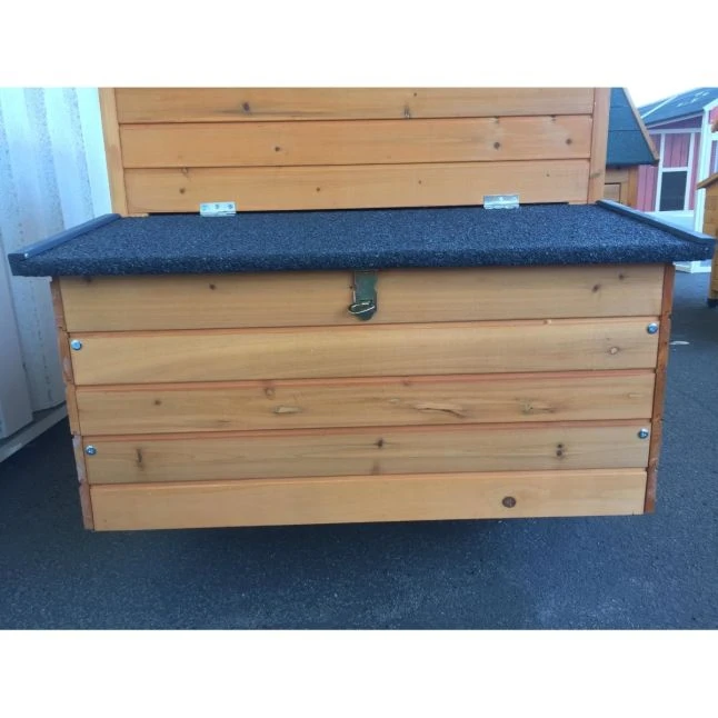 Poulailler Sussex L Toit Shingle Noir Ouvrant 4 à 6 Poules Bois FSC 13 Poulailler Sussex L Toit Shingle Noir Ouvrant 4 à 6 Poules Bois FSC – Image 11