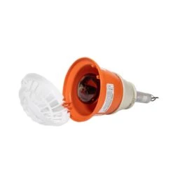 Support De Lampe Infrarouge éleveuse Poule Avec Régulateur De Puissance Aladino 5M - Novital -Poulaillers support lampe infrarouge refulateur aladino novital ouvert