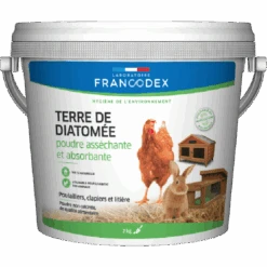 Terre De Diatomée Poudre Insectifuge Pour Poulaillers Et Basse-cour 2kg - Francodex