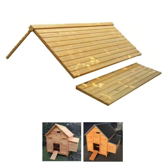 Toit De Poulailler Pour Cémani XL 6 à 10 Poules Bois 3 Toit De Poulailler Pour Cémani XL 6 à 10 Poules Bois