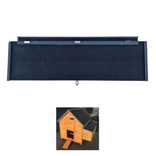 Toit De Pondoir Pour Poulailler Cémani XL Toit Noir 6 à 10 Poules 3 Toit De Pondoir Pour Poulailler Cémani XL Toit Noir 6 à 10 Poules