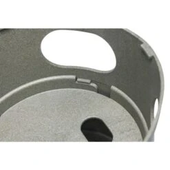 Mangeoire Tour Pour Poule Feed Tower Grise En Plastique Recyclé - Beeztees -Poulaillers tour d alimentation pour poule beeztees vue 3