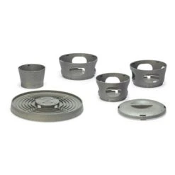 Mangeoire Tour Pour Poule Feed Tower Grise En Plastique Recyclé - Beeztees -Poulaillers tour d alimentation pour poule beeztees vue 6