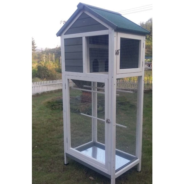 Volière Oiseaux En Bois Avec Toit Shingle Inséparable Bleue Et Blanche 3 Volière Oiseaux En Bois Avec Toit Shingle Inséparable Bleue Et Blanche