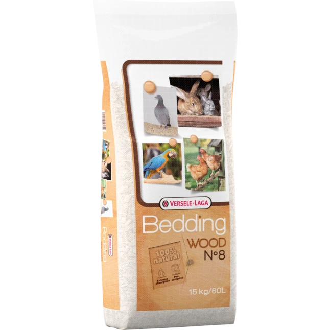 VERSELE-LAGA Litière Naturelle Poule Wood Bedding N°8 60L - Versele Laga 3 VERSELE-LAGA Litière Naturelle Poule Wood Bedding N°8 60L - Versele Laga