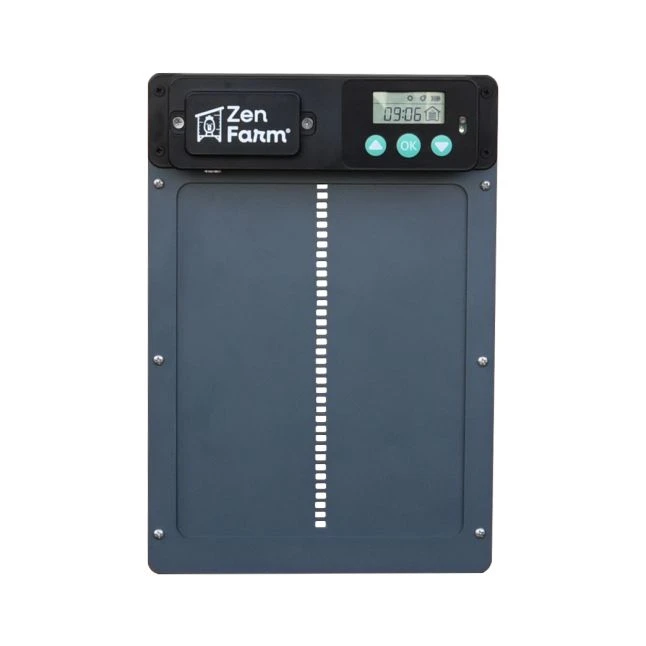 Portier Zen Farm Monobloc Autonome Sécurité Renforcée Poulailler 3 Portier Zen Farm Monobloc Autonome Sécurité Renforcée Poulailler